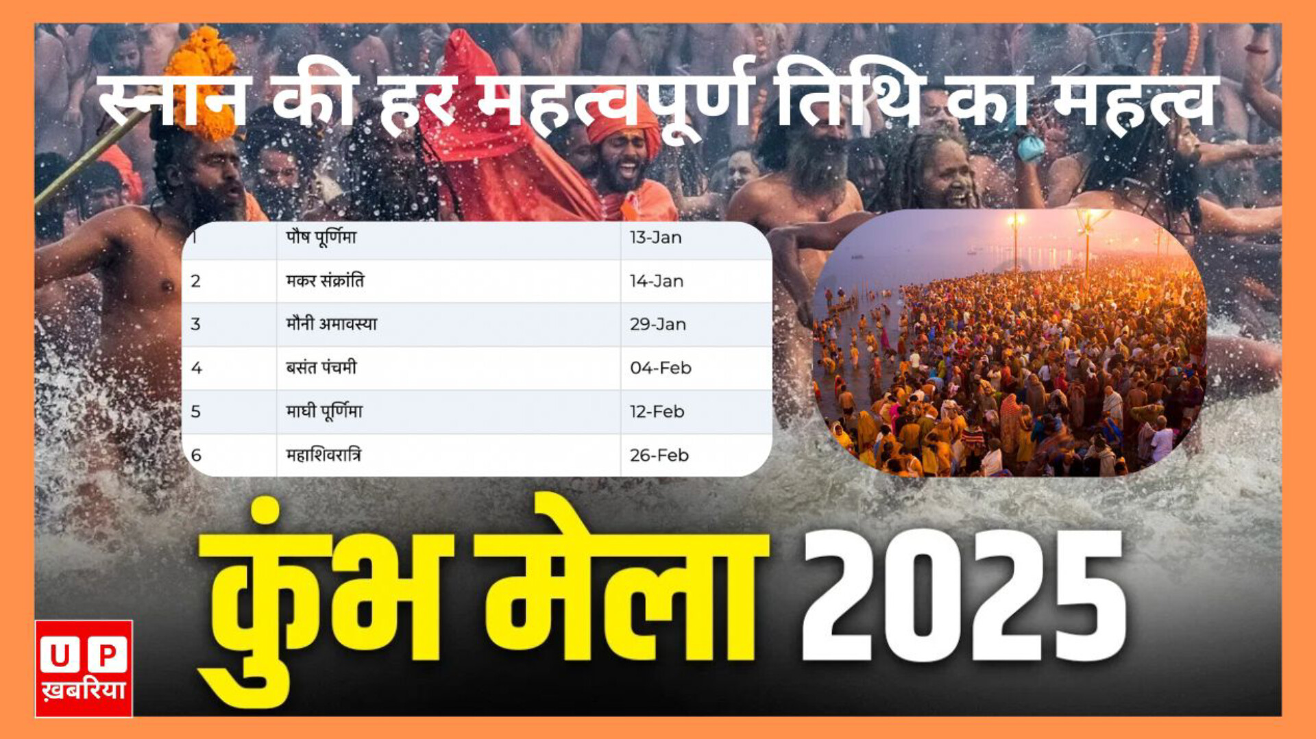 Mahakumbh 2025: डुबकी मोक्ष की! जानिए, स्नान की हर महत्वपूर्ण तिथि का महत्व