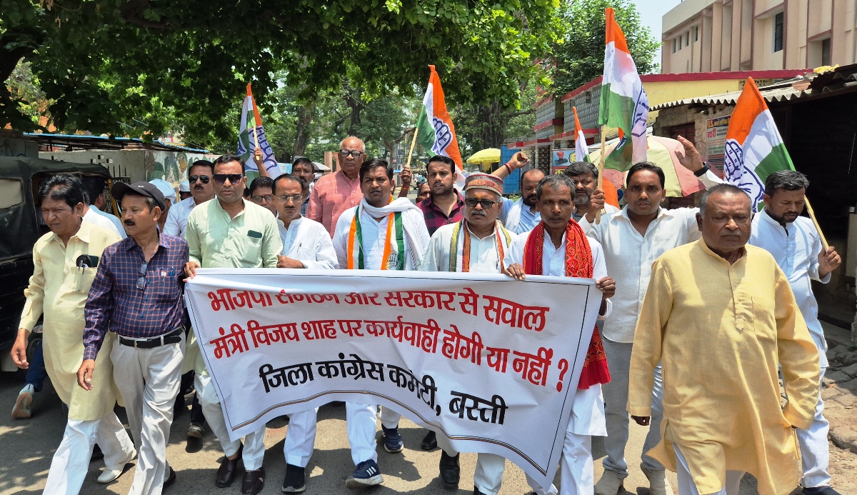 कर्नल सोफिया कुरैशी के अपमान पर भड़की कांग्रेस, इस्तीफे की मांग