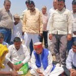 महादेवा विधायक दुधराम ने मनोरमा नदी के तिघरा घाट पर पुल निर्माण हेतु किया भूमि पूजन,1574.21 करोड़ की लागत से बनेगा तिघरा घाट पुल