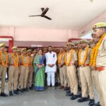 थाना लालगंज में आरक्षी भर्ती 2025 बैच का भव्य स्वागत, उत्कृष्ट प्रदर्शन करने वालों का सम्मान